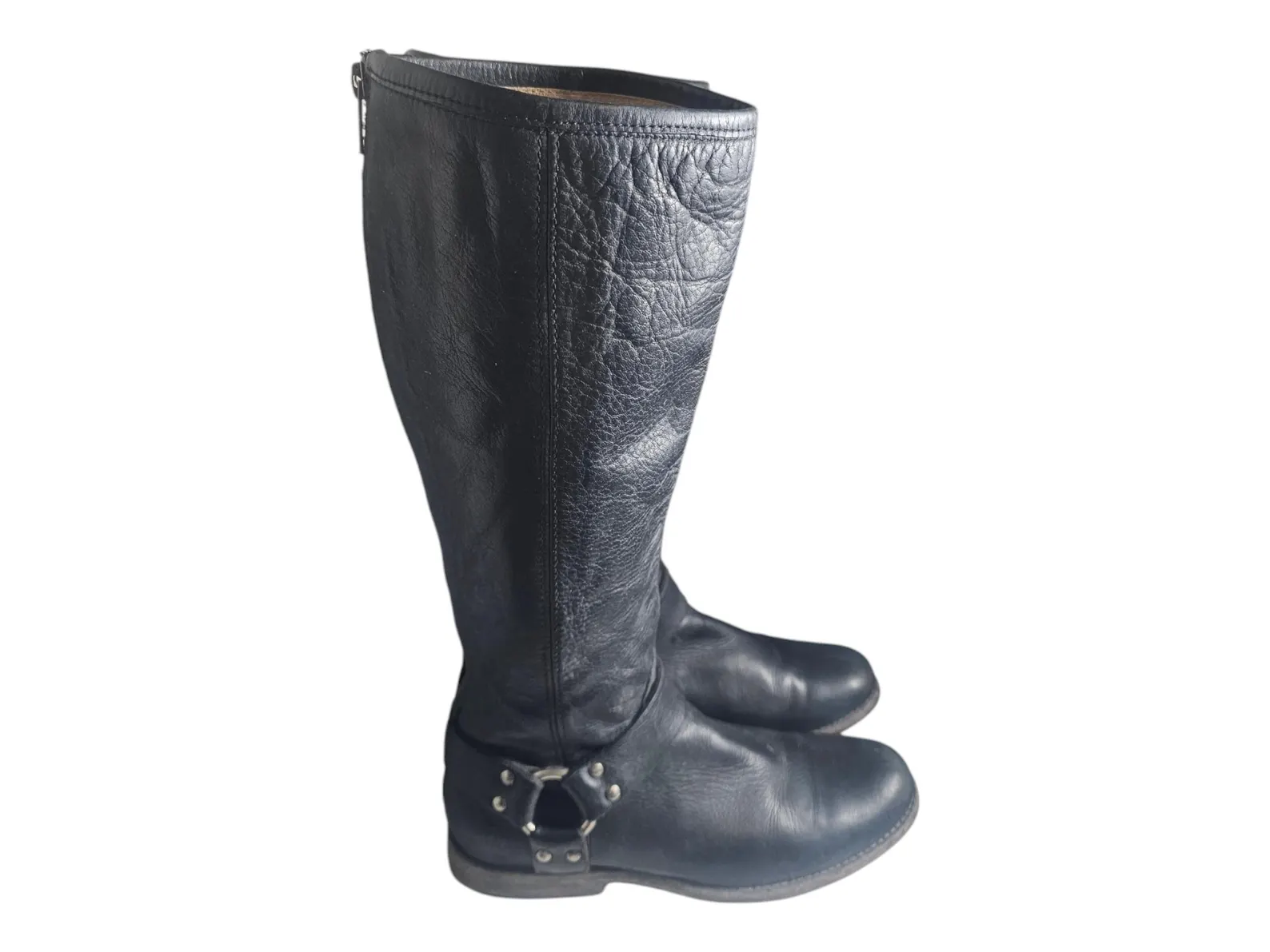 Frye Phillip Harness Riding Boots Size (6.5) B - Image 7