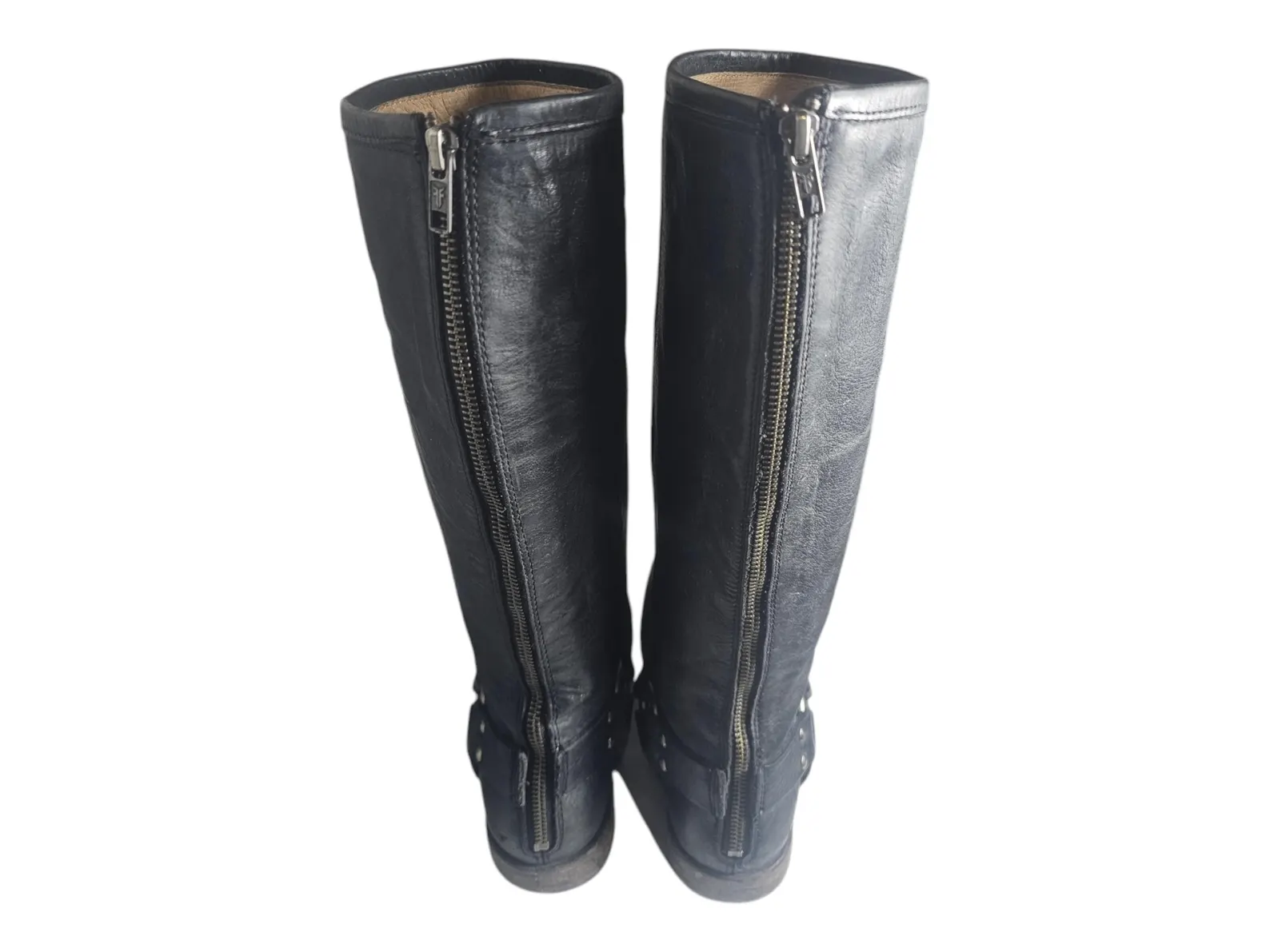 Frye Phillip Harness Riding Boots Size (6.5) B - Image 6