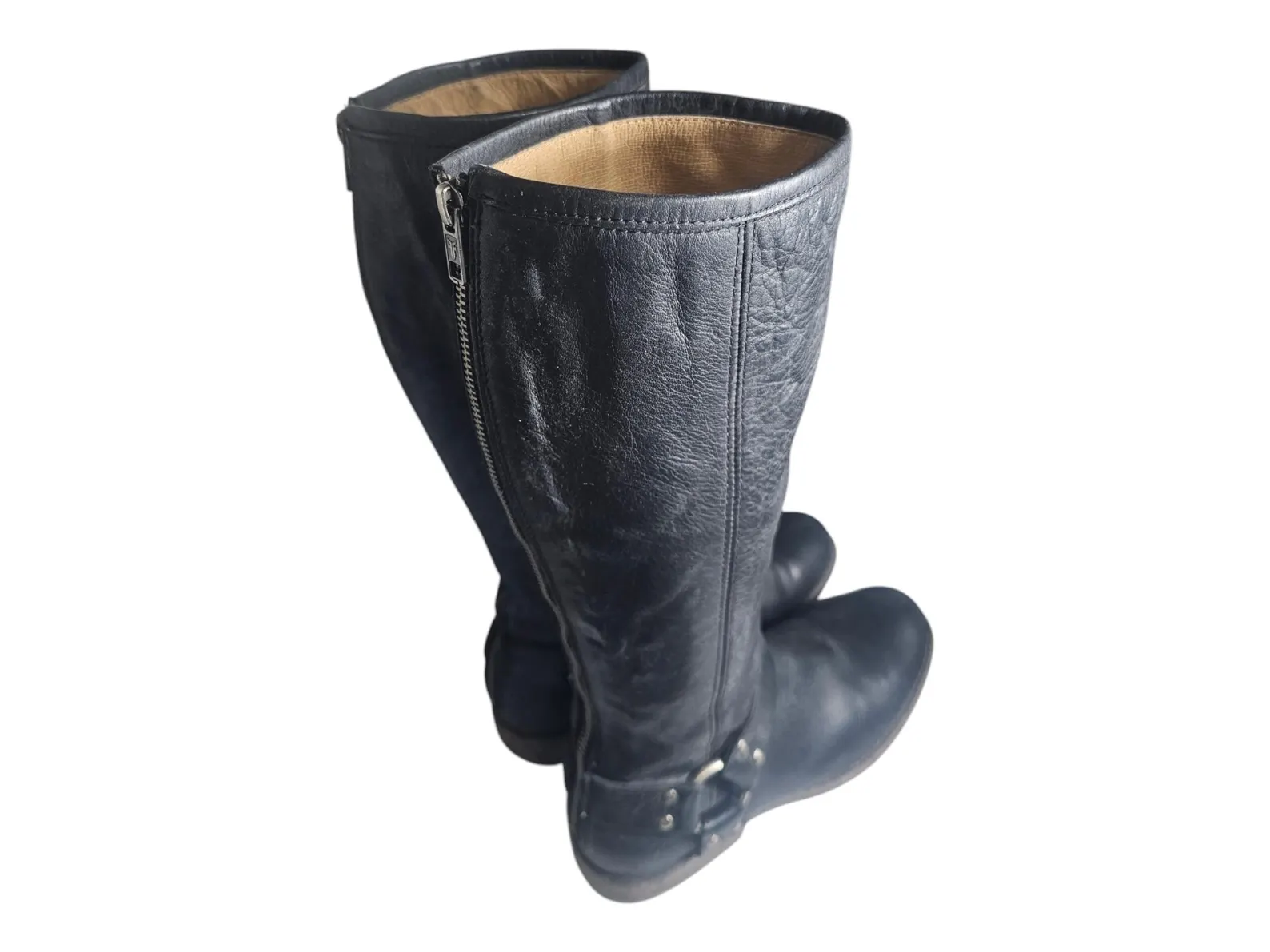 Frye Phillip Harness Riding Boots Size (6.5) B - Image 9